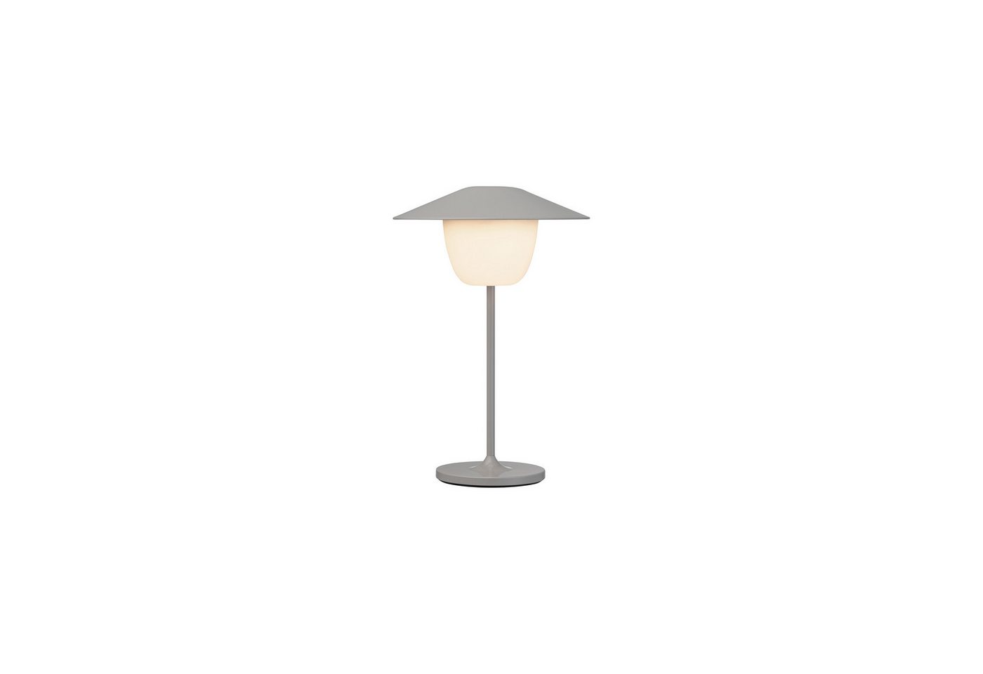 blomus LED Tischleuchte -ANI Lamp Mini- Tischlampe mit Akku für Innen und Außen 14 x 21 cm, LED fest integriert, 3 Lichtfarben, Dimmbar, Touchfunktion von blomus