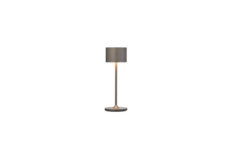 blomus LED Tischleuchte -FAROL MINI- Mobile LED-Tischleuchte: Akku Leuchte für Innen & Außen, Dimmbar, LED fest integriert, Warmweiß, Tageslichtweiß, Kaltweiß, 2700 bis 4000 Kelvin, 35Std. Brenndauer, IP54, Akku, Outdoor, 90 Lumen von blomus
