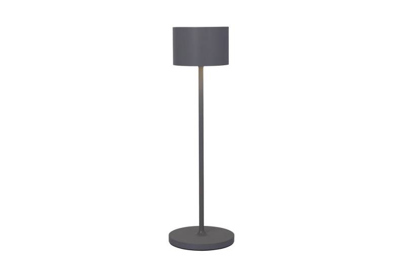 blomus LED Tischleuchte -FAROL- Mobile LED-Tischleuchte: Akku Leuchte für Innen & Außen, Dimmbar, LED fest integriert, Warmweiß, 3000 Kelvin, 40Std. Brenndauer, IP54, Warmweiß, Akku, Outdoor, 115 Lumen von blomus