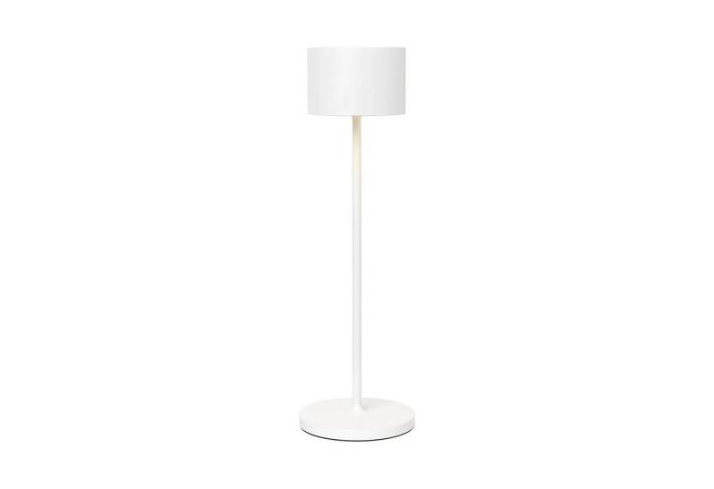 blomus LED Tischleuchte -FAROL- Mobile LED-Tischleuchte: Akku Leuchte für Innen & Außen, Dimmbar, LED fest integriert, Warmweiß, 3000 Kelvin, 40Std. Brenndauer, IP54, Warmweiß, Akku, Outdoor, 115 Lumen von blomus