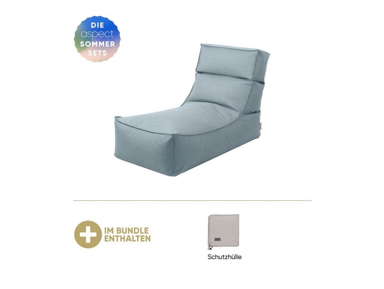 blomus Loungesofa Blomus Lounger - STAY - Ocean inkl. GRATIS Schutzhülle von blomus