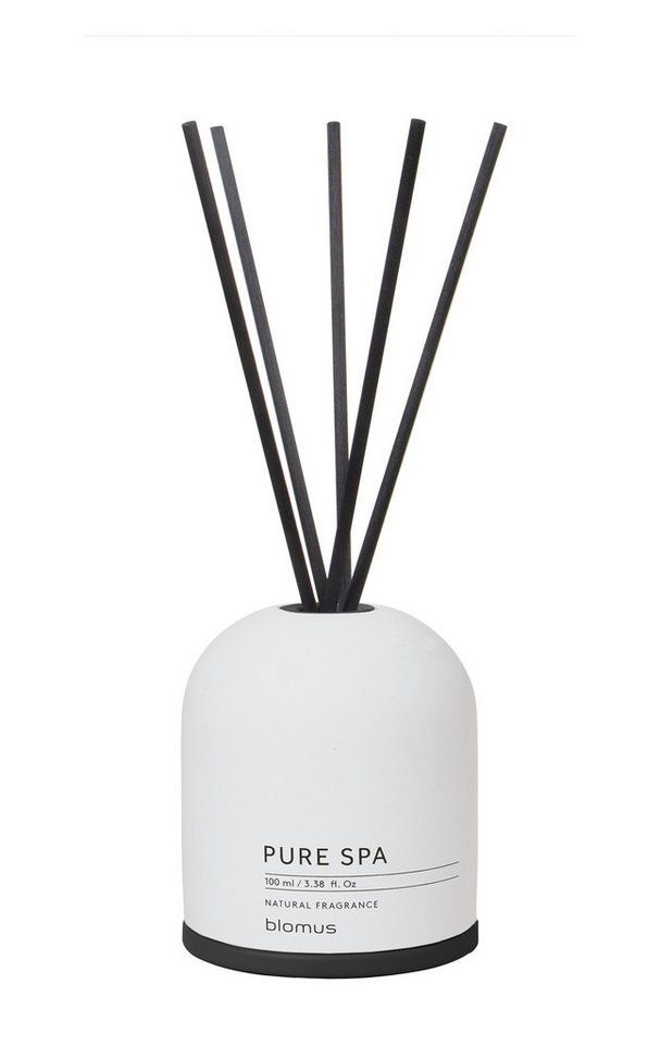 blomus Raumduft -FRAGA- Beton-Raumduft: Stilvolle Düfte in eleganten Farben, 100 ml, Langlebig, Vielseitig, Betonoptik, Gefärbtes Glas, Nachfüllbar von blomus