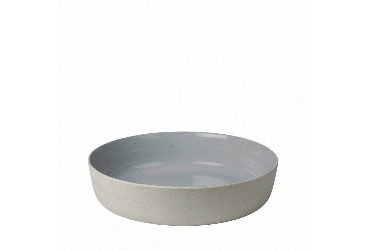 blomus Salatschüssel -SABLO- Designer Schüssel: Große hochwertige Schale, Steingut, (1-tlg), Hochwertig, Designer, Spülmaschinengeeignet, Mikrowellengeeignet, Unikat von blomus