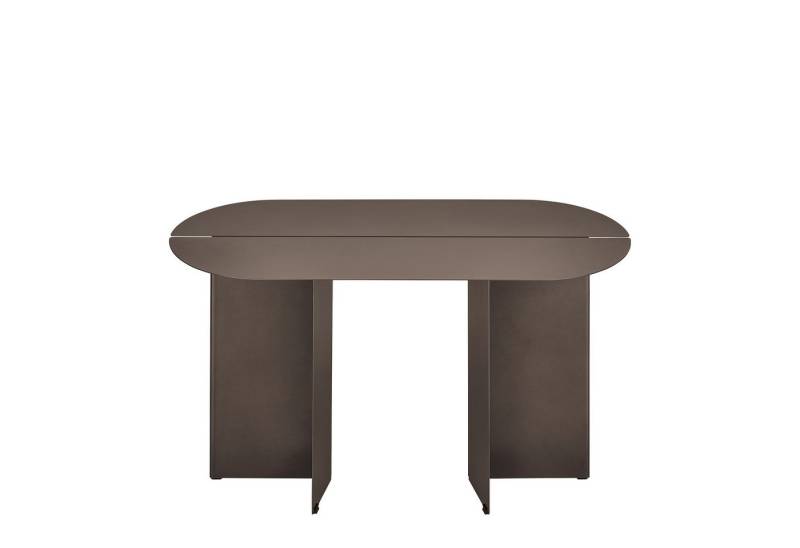 blomus Sitzbank -ORU- Bank, Designbank, Sitzmöbel: aus Stahl, dreidimensionale Form, einfacher Aufbau, Komfort von blomus