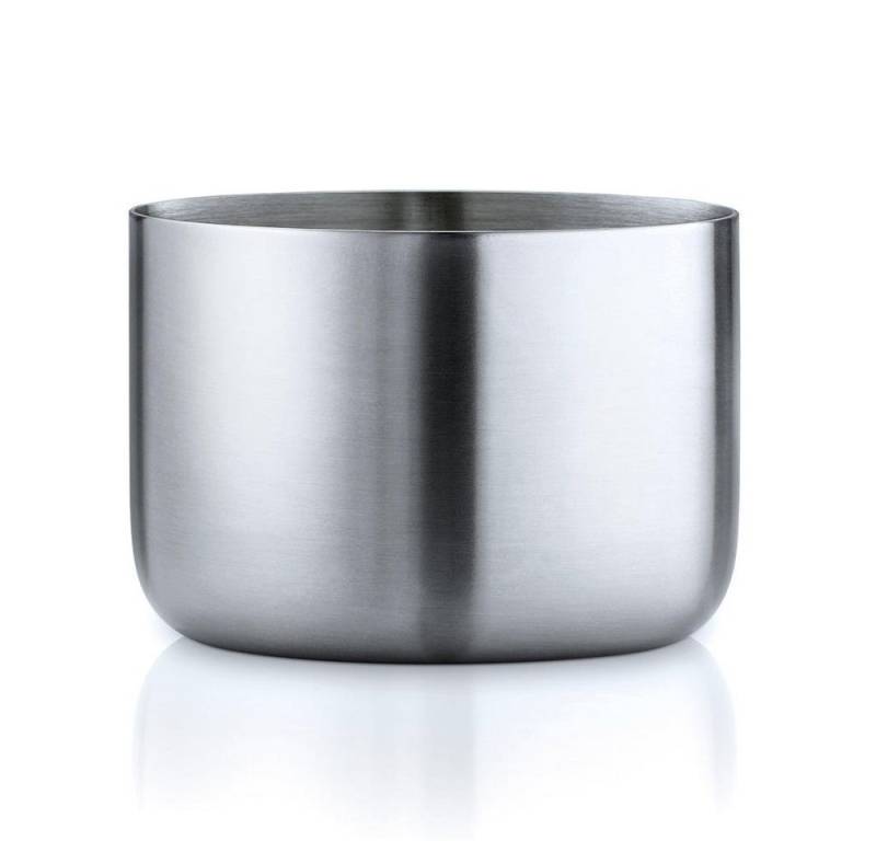 blomus Snackschale -BASIC- Edelstahl Snackschale: Modernes Design für Snacks & Obst, Edelstahl, 220ml, Spülmaschinengeeignet, Modern, Kombinierbar, Snackschale von blomus