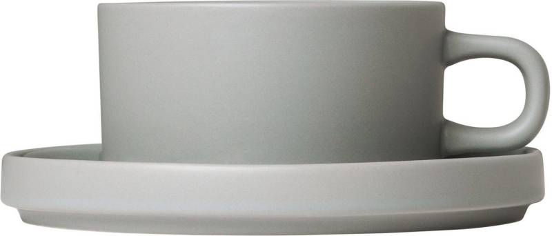 blomus Tasse PILAR, Keramik, für Tee, 4-teilig von blomus