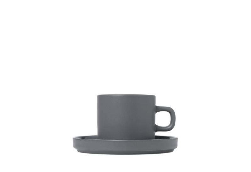 blomus Tasse -PILAR- Espressoset, Keramik, 2er-SET Kaffeetassen mit Untersetzer von blomus