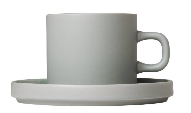 blomus Geschirr-Set PILAR Mirage Grey Set 2 Kaffeetassen 4tlg., Keramik blomus Geschirr-Set PILAR Mirage Grey Set 2 Kaffeetassen 4tlg., Keramik von blomus