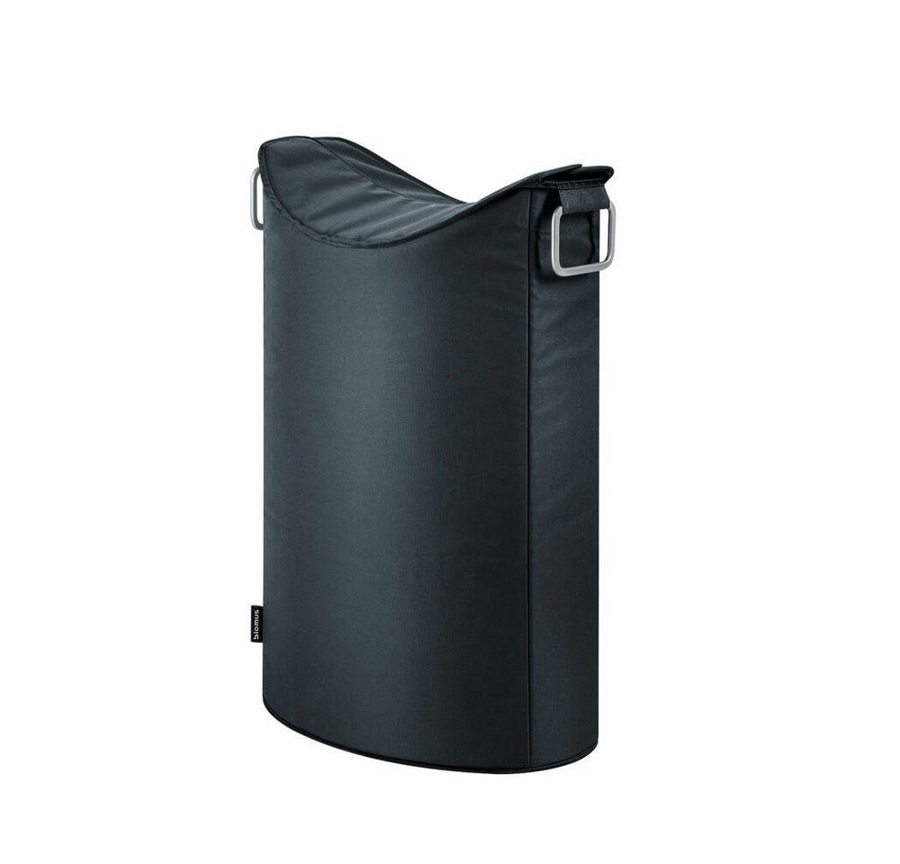 blomus Wäschekorb Frisco Black 65 L von blomus