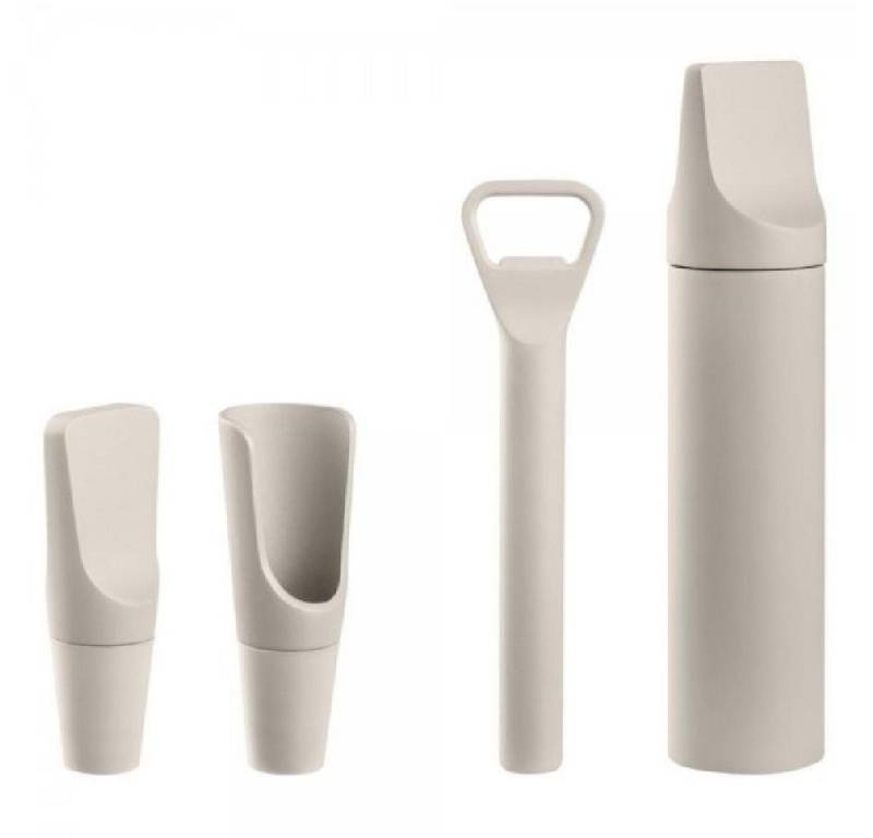 blomus Weinflaschenöffner Weinzubehör Set Ilo Moonbeam (4-teilig) von blomus