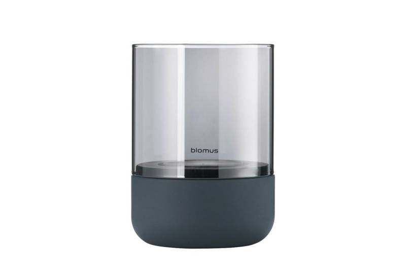 blomus Windlicht Blomus Windlicht Calma Beton smoke grau 14cm 66189 von blomus