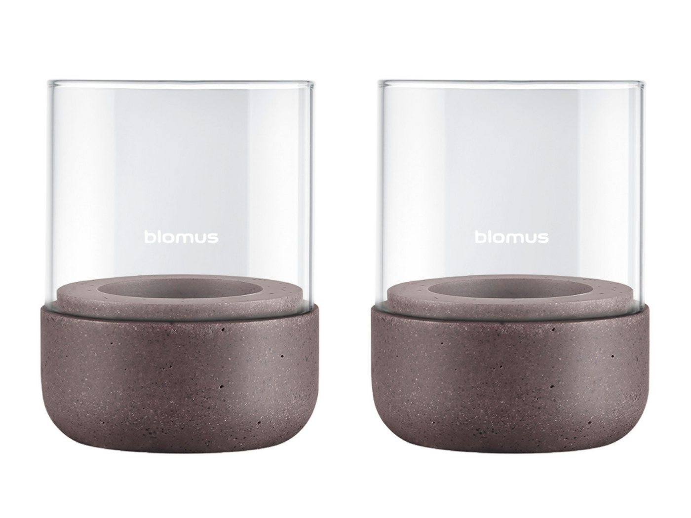 blomus Windlicht CALMA Windlicht cedar wood XS 2er Set blomus Windlicht CALMA Windlicht cedar wood XS 2er Set von blomus