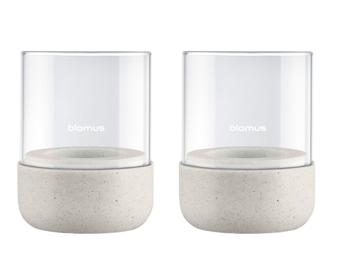blomus Windlicht CALMA Windlicht moonbeam XS 2er Set blomus Windlicht CALMA Windlicht moonbeam XS 2er Set von blomus