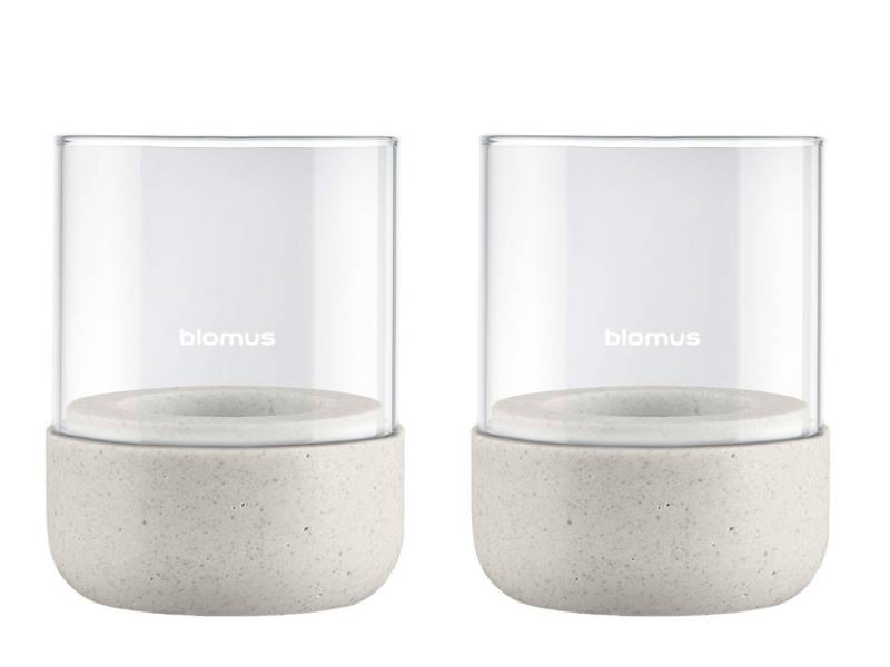 blomus Windlicht CALMA Windlicht moonbeam XS 2er Set blomus Windlicht CALMA Windlicht moonbeam XS 2er Set von blomus