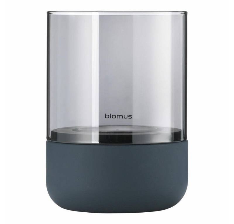 blomus Windlicht Calma Steel Gray/Smoke 14 cm von blomus
