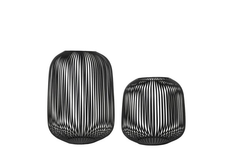 blomus Windlicht -LITO- 2er Set Laterne, Windlicht, Kerzenhalter (SET, 2 St., SIZE M,L), pulverbeschichtete Stahlstreben von blomus