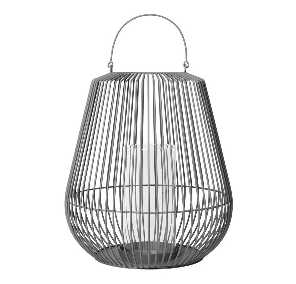 blomus Windlicht Laterne NIDEA small Windlicht Kerzenhalter Stahl pulverbeschichtet (Kein Set) von blomus
