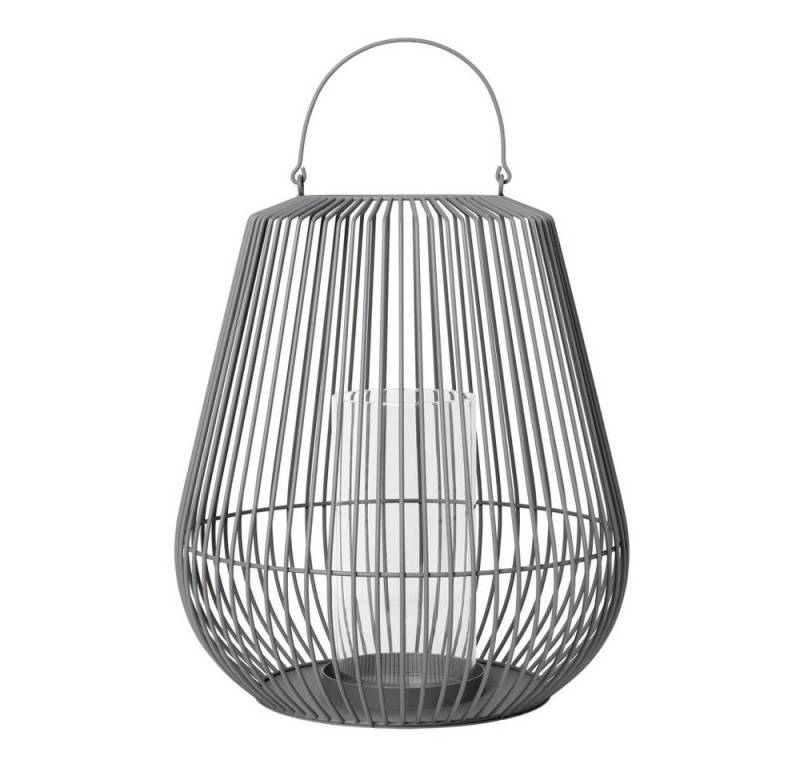 blomus Windlicht Laterne NIDEA small Windlicht Kerzenhalter Stahl pulverbeschichtet (Kein Set) von blomus