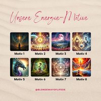 Spirituelles Geschenk - Personalisierte Magnete Energetisierte Mit Deinem Wunschmotiv von blondewayoflifeDE