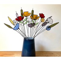 Stained Glass Blumenstrauß, 20 Wildblumen-Stiele Unser Größter Strauß Stained Glass Blumenstrauß, 20 Wildblumen-Stiele Unser Größter Strauß von bloomandglass