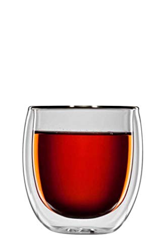 bloomix Teeglas Tanger 300 ml, doppelwandige Thermo-Teegläser, 2er-Set von bloomix