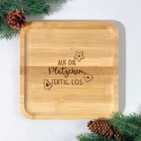 Plätzchenteller | Holzteller Servierteller Personalisierbar Zum Verschenken Oder Dekorieren Plätzchenteller | Holzteller Servierteller Personalisierbar Zum Verschenken Oder Dekorieren von bloomstdesign