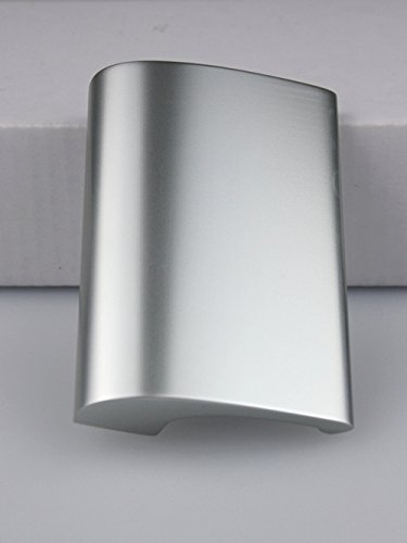 Balkongriff Ziehgriff Terrassentürgriff Deluxe - Aluminium - verschiedene Farbe (Silber eloxiert) von Medos