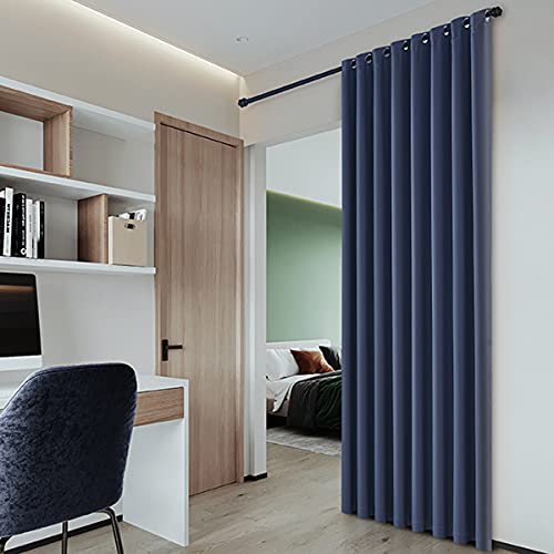 bluCOASTLINE Raumteiler Vorhänge Privatsphäre Fenster Vorhang für Schlafzimmer Wohnzimmer Armatur Zimmer MehrzweckVerdunkelungsvorhänge Drape Hängende Bühnenvorhang, 3 m breit x 2,7 m lang, von bluCOASTLINE