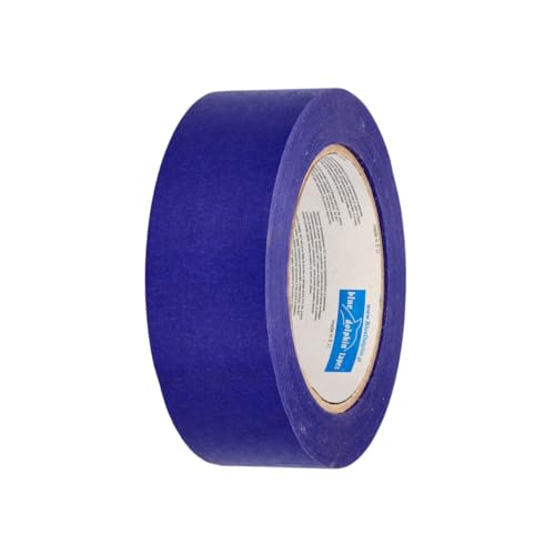 5 Rollen 38mm x 50m Putzerband Abklebeband Kreppklebeband Malerband Malerklebeband von blue dolphin tapes