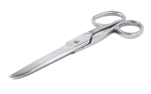 blueINOX Haushaltsschere/Schneiderschere/Stoffschere - Präzise Allzweckschere mit ergonomischem Griff (15 cm, Edelstahl) von blueINOX