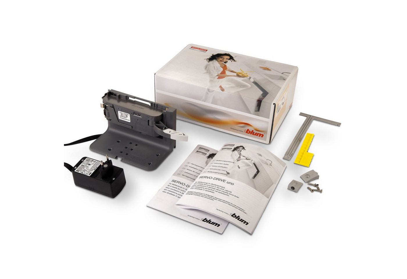 blum Möbelbeschlag Z10NA30EA Set Servo-Drive Uno für Abfalleimerauszug, Komplett mit Netzteil und Montagematerial blum Möbelbeschlag Z10NA30EA Set Servo-Drive Uno für Abfalleimerauszug, Komplett mit Netzteil und Montagematerial von blum