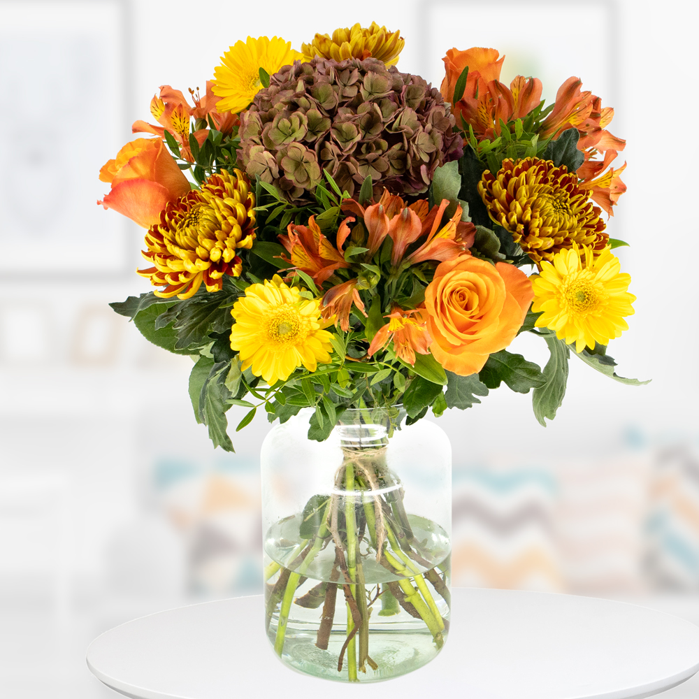 Blumenstrauß Feuriger Herbst Blumenstrauß Feuriger Herbst von blumenshop.de
