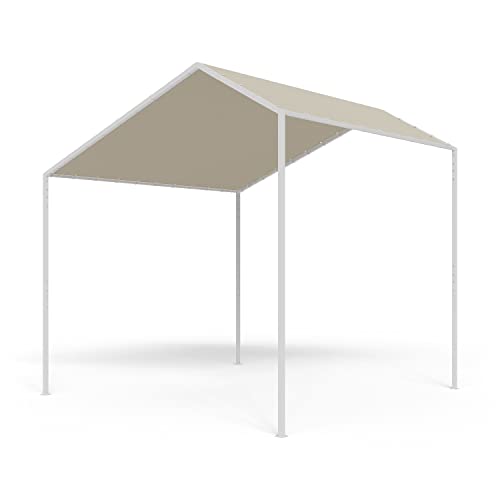 Blumfeldt Pergola, Metall Pavillon mit Polyester Schrägdach, Sonnensegel mit Gestell, Überdachung Freistehend, Sonnenschutz für Garten und Terrasse, Gazebo Wasserdicht und Stabill, Aluminium-Rahmen von blumfeldt