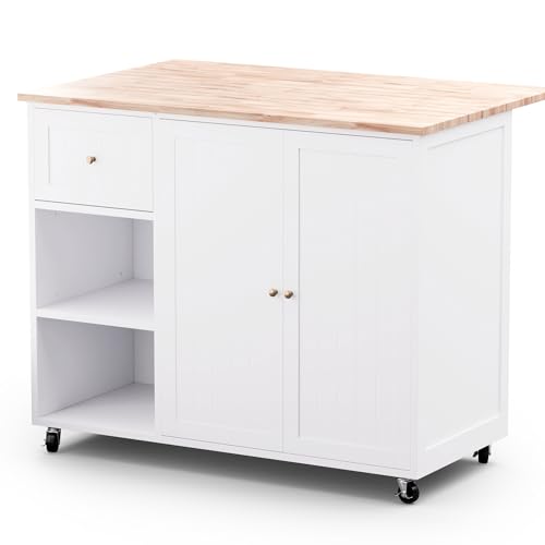 Blumfeldt Servierwagen – Küchenwagen mit Rollen, Ausziehbare Arbeitsplatte, 1 Schublade & 2 Türen, Viel Stauraum, Hostessenwagen mit Bremsen, Zeitloses Design, 106,5x49,5x89 cm Blumfeldt Servierwagen – Küchenwagen mit Rollen, Ausziehbare Arbeitsplatte, 1 Schublade & 2 Türen, Viel Stauraum, Hostessenwagen mit Bremsen, Zeitloses Design, 106,5x49,5x89 cm von blumfeldt