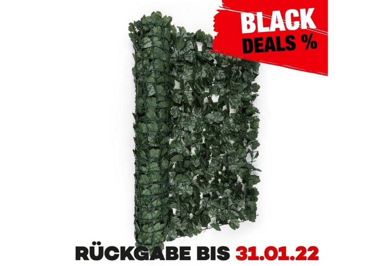 blumfeldt Balkonsichtschutz Fency Dark Ivy Sichtschutzzaun von blumfeldt
