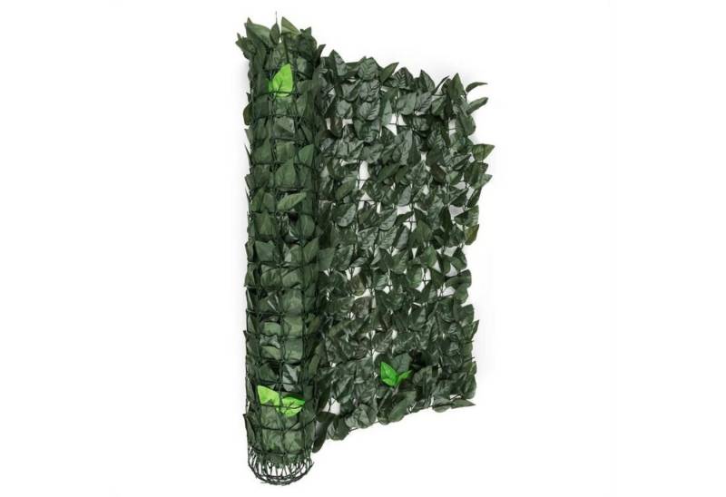 blumfeldt Balkonsichtschutz Fency Dark Leaf Sichtschutzzaun von blumfeldt