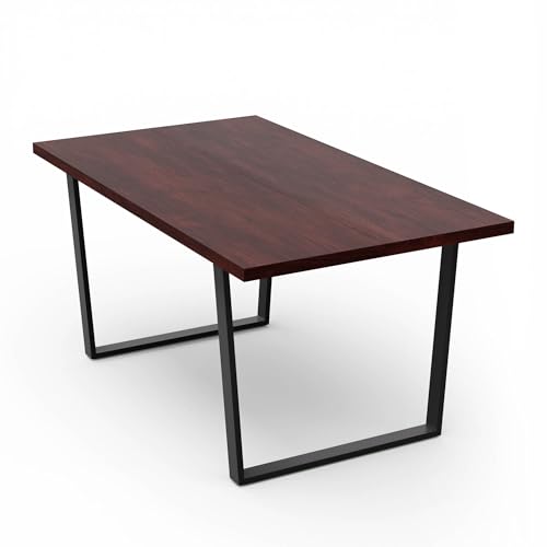 blumfeldt Bearsdon Esstisch – Farbe Walnuss MDF-Tischplatte 160 x 90 cm, Schwarze Tischbeine aus Metall, Industrieller Loft-Stil, Hitze- und Kratzfest, Perfekt für Esszimmer und Küche blumfeldt Bearsdon Esstisch – Farbe Walnuss MDF-Tischplatte 160 x 90 cm, Schwarze Tischbeine aus Metall, Industrieller Loft-Stil, Hitze- und Kratzfest, Perfekt für Esszimmer und Küche von blumfeldt