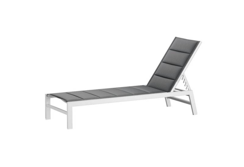 blumfeldt Gartenliege Renazzo Lounge Liegestuhl 120 kg Traglast 5-Stufen, Set, Gartenliegen Lounger Garten Balkon Outdoor wasserabweisendes von blumfeldt