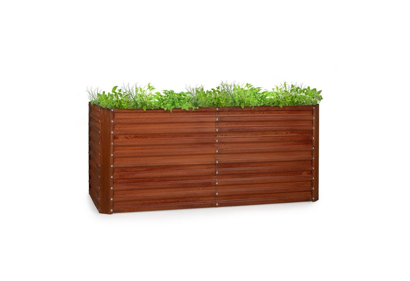 blumfeldt Hochbeet Rust Grow Hochbeet, Pflanzkübel Outdoor Balkon außen groß Metall Garten blumfeldt Hochbeet Rust Grow Hochbeet, Pflanzkübel Outdoor Balkon außen groß Metall Garten von blumfeldt
