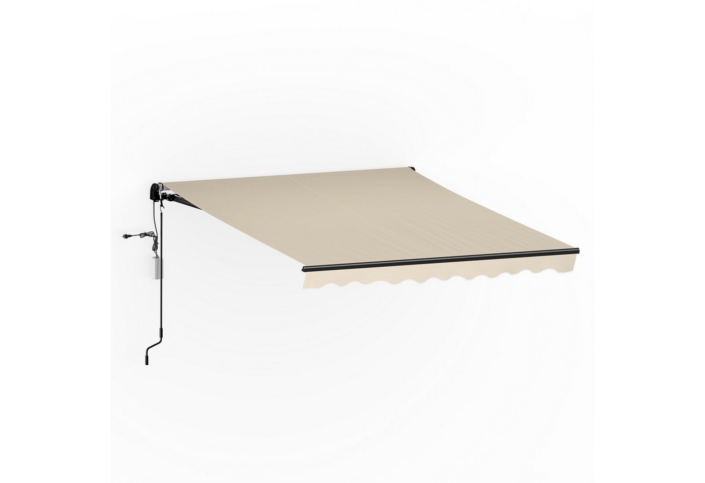 blumfeldt Markise CloudShade Markise (Set) UV Schutz Gelenkarmmarkise WLAN Bluetooth Smart Remote Balkone Terrase von blumfeldt