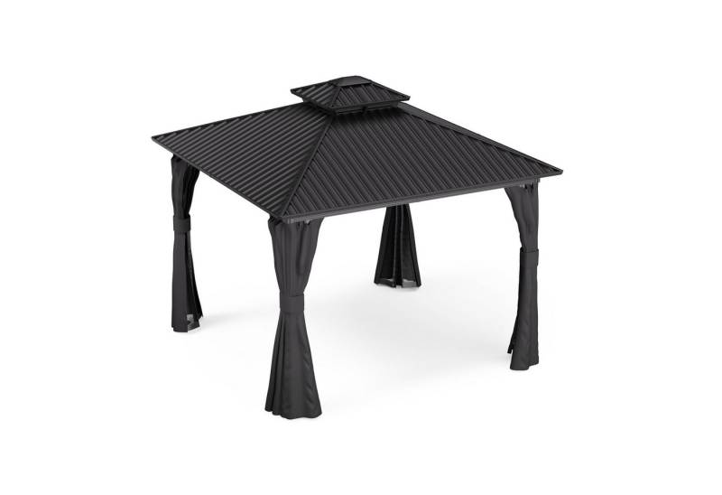 blumfeldt Pavillon ShadeFortress, (Set), Pergola 3x3m pulverbeschichtet wetterfest Garten von blumfeldt