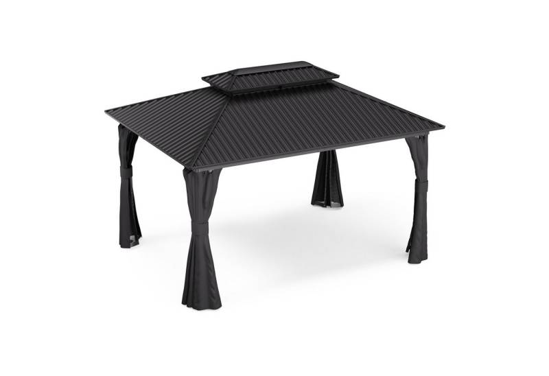 blumfeldt Pavillon ShadeFortress, (Set), Pergola 3x4m pulverbeschichtet wetterfest Garten von blumfeldt