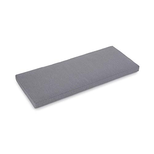 blumfeldt Pozzilli CU Sitzbank-Polsterung - Bezug: 100% Polyester, wasserabweisend, ComfortExtra: 4 cm hohe Schaumstoff-Füllung, Zubehör, grau von blumfeldt