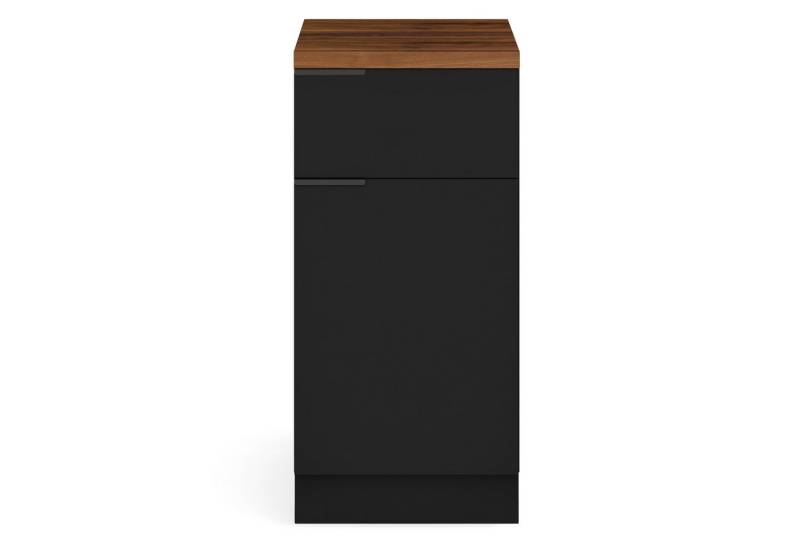 blumfeldt Spülenunterschrank WoodVista (Set) Unterschrank Schubladen 40cm Metallgriff Arbeitsplatte von blumfeldt