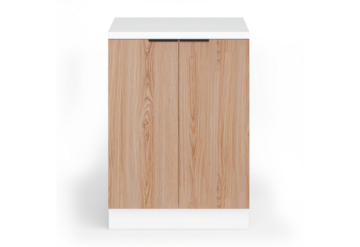 blumfeldt Spülenunterschrank WoodVista (Set) Unterschrank Schubladen 60cm Metallgriff Arbeitsplatte von blumfeldt