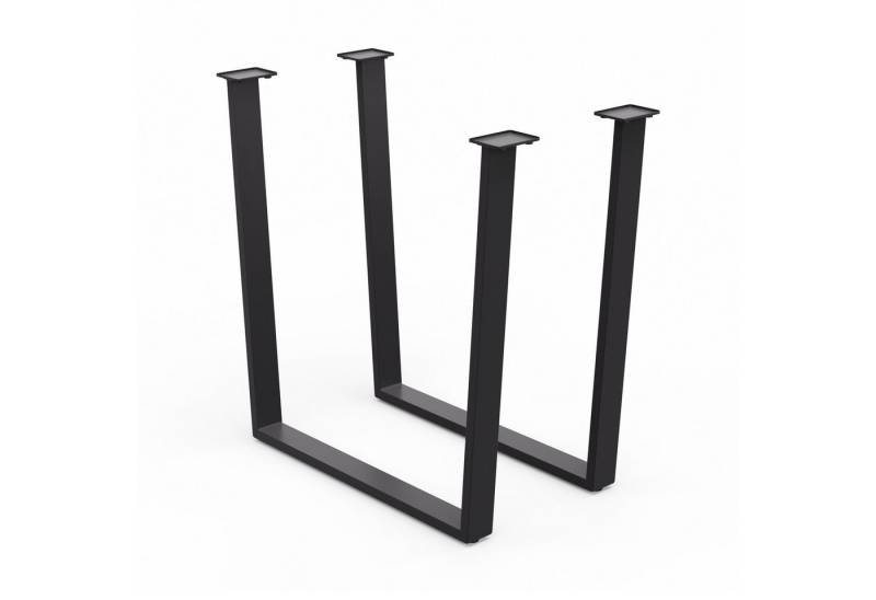 blumfeldt Tischbein Ayr, Robuste Metallbeine Modern 82 x 72cm von blumfeldt