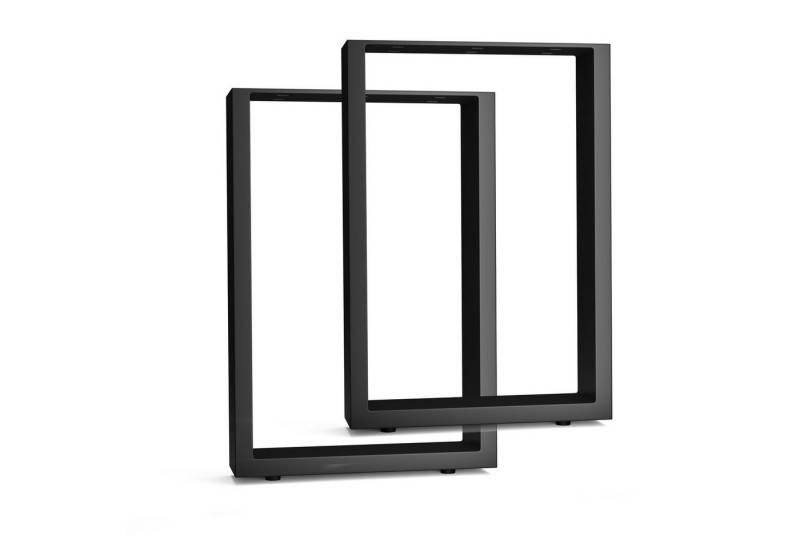 blumfeldt Tischbein UrbanFodge, U-Form Tisch beine Stahl Möbel Esszimmer von blumfeldt