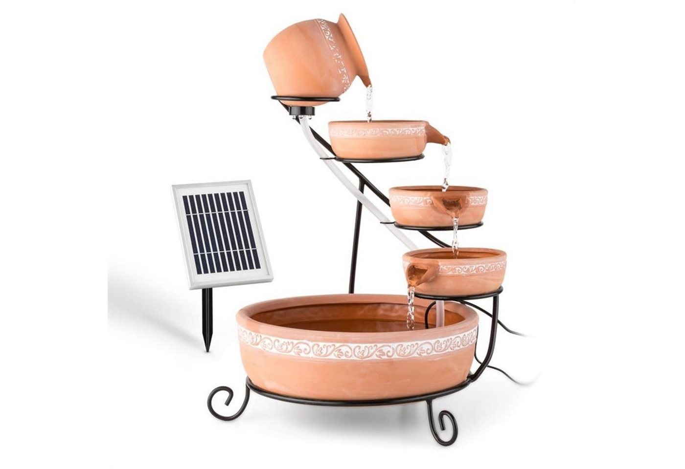 blumfeldt Wasserspiel Empoli Kaskadenbrunnen, 38 cm Breite, brunnen spring zimmer zier brunnen led-beleuchtung terasse blumfeldt Wasserspiel Empoli Kaskadenbrunnen, 38 cm Breite, brunnen spring zimmer zier brunnen led-beleuchtung terasse von blumfeldt