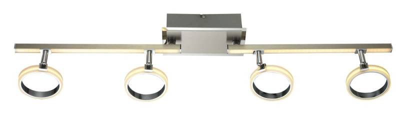 bmf-versand Deckenleuchte Deckenleuchte LED Wohnzimmer Deckenlampe Deckenstrahler 4 Flammig von bmf-versand
