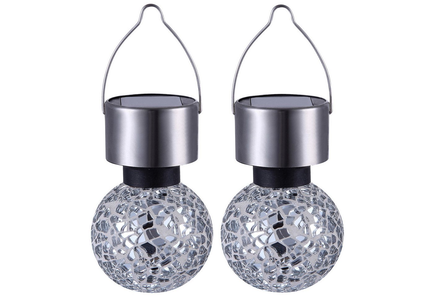 bmf-versand LED Solarleuchte Solarlampe Garten 2er Set Hängeleuchte Kugeln Solarleuchten Außen, Gartendekoration, Balkon, LED fest integriert, warmweiß, Solarkugeln hängend bmf-versand LED Solarleuchte Solarlampe Garten 2er Set Hängeleuchte Kugeln Solarleuchten Außen, Gartendekoration, Balkon, LED fest integriert, warmweiß, Solarkugeln hängend von bmf-versand